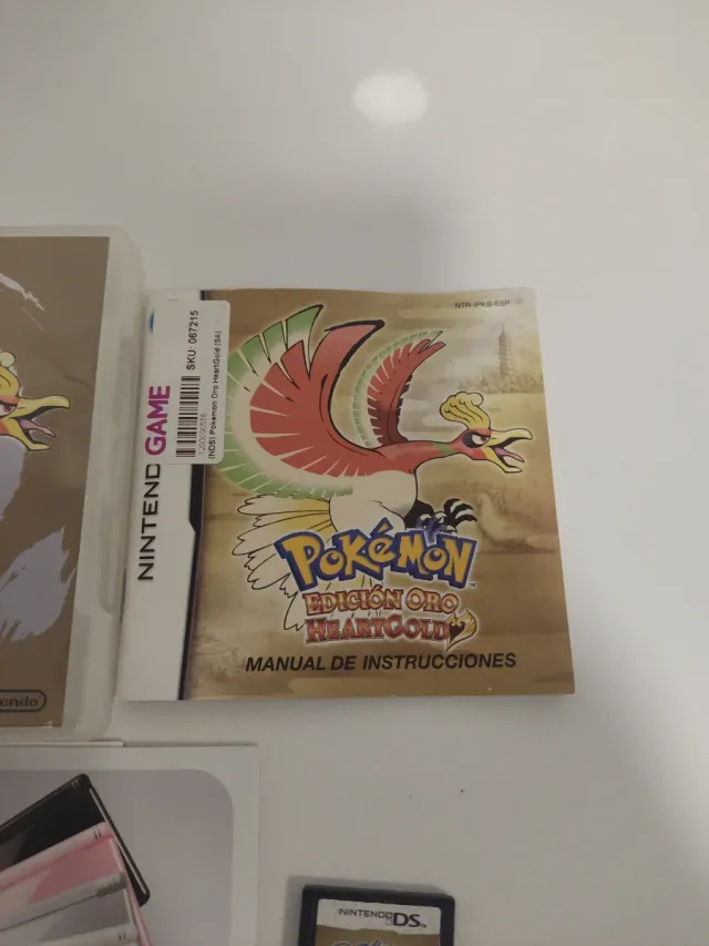 Pokémon Edición Oro Heartgold Nintendo DS