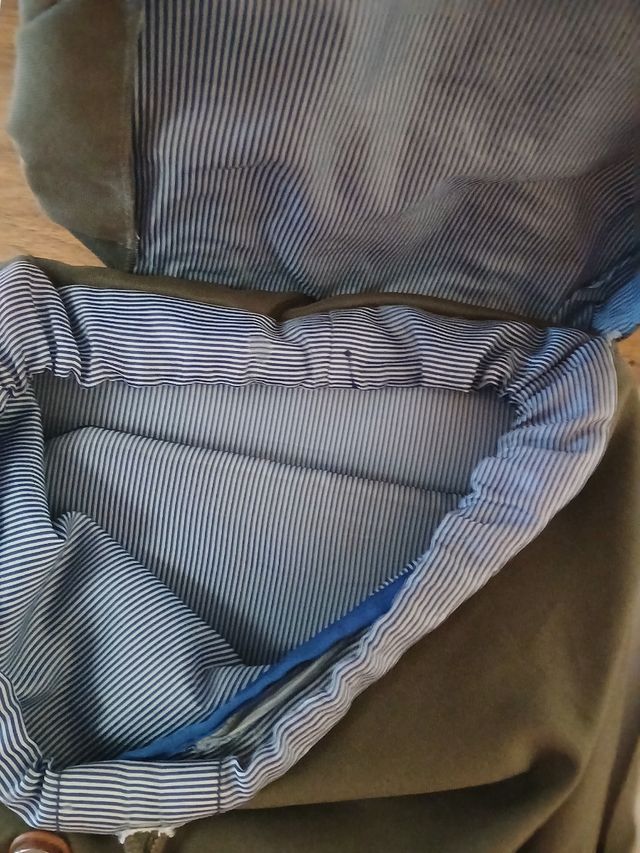 Mochila SportTandem verde y marrón