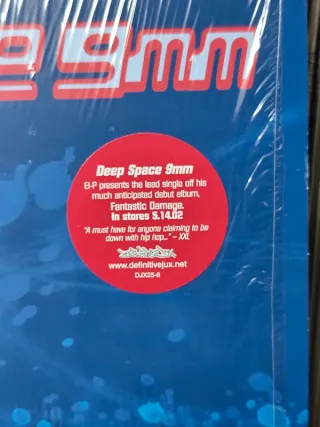 Vinilo Rap El-P - Deep Space 9mm 12" 2002