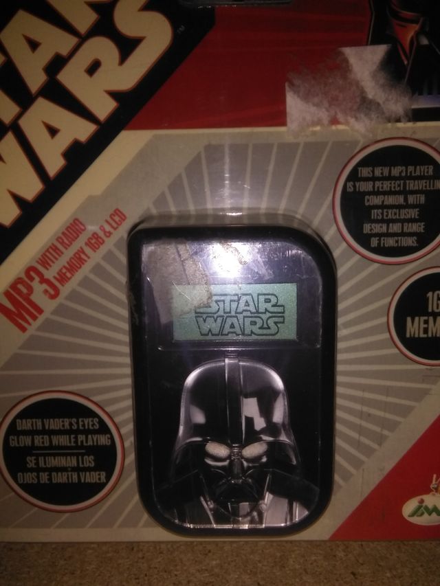 Mp3 Star Wars nuevo a estrenar. Mp3 Darth Vader 1G