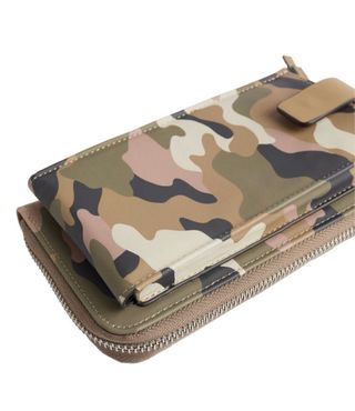 Bolso-cartera bandolera Camuflaje Multicolor.