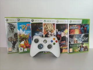 Pack Xbox 360 Juegos y Mando original 