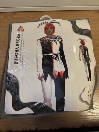 Disfraz Bufona Mujer Halloween