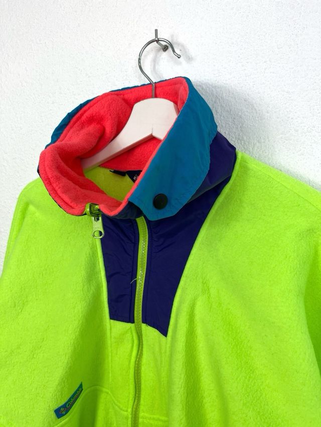 Chaqueta Forro Polar Columbia Vintage 90s Oversize