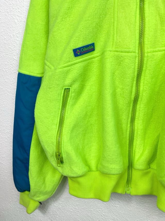 Chaqueta Forro Polar Columbia Vintage 90s Oversize