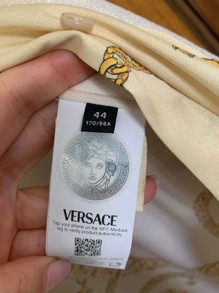 Abito Versace Beige/Oro