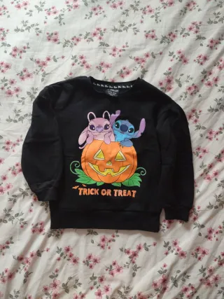 Sudadera niñ@ Halloween Stitch Calabaza