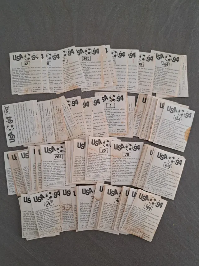 Panini W.C. USA 94 - 110 figurine circa