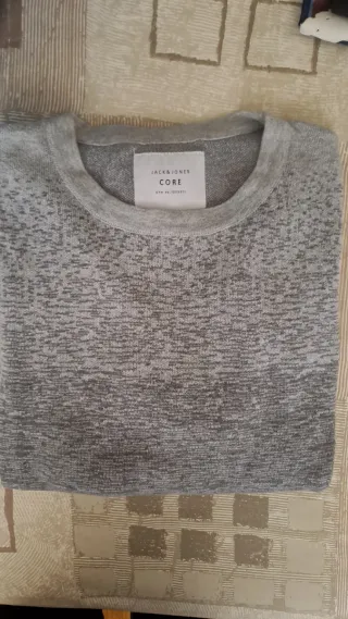 Jersey Jack & Jones gris talla M