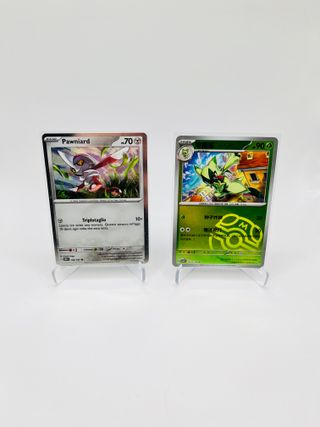 Lotto 11 Carte Pokémon Miste + Mini Album