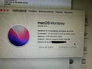 MacBook Air 13 Plata