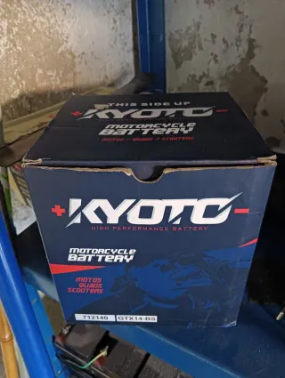 Batería KYOTO GTX14-BS para moto