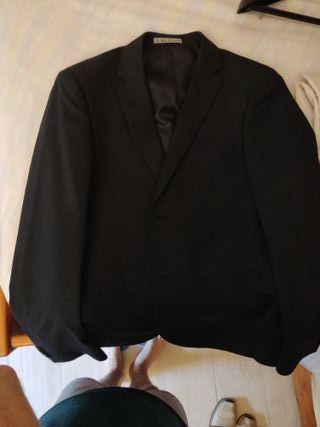 Traje Maxon azul marino americana y pantalón