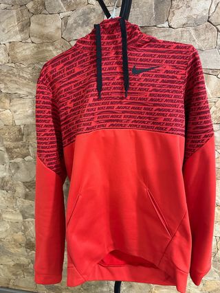 Sudadera Nike Roja y Negra