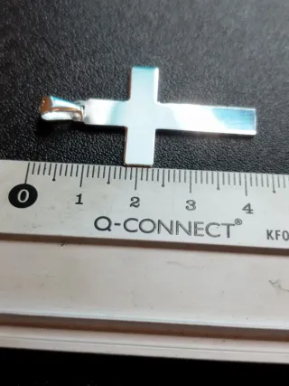 Colgante Cruz Plata 925