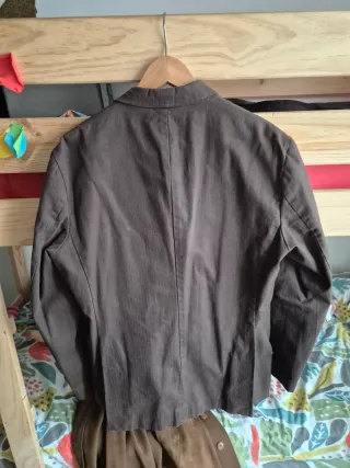 Americana Springfield hombre talla L marrón