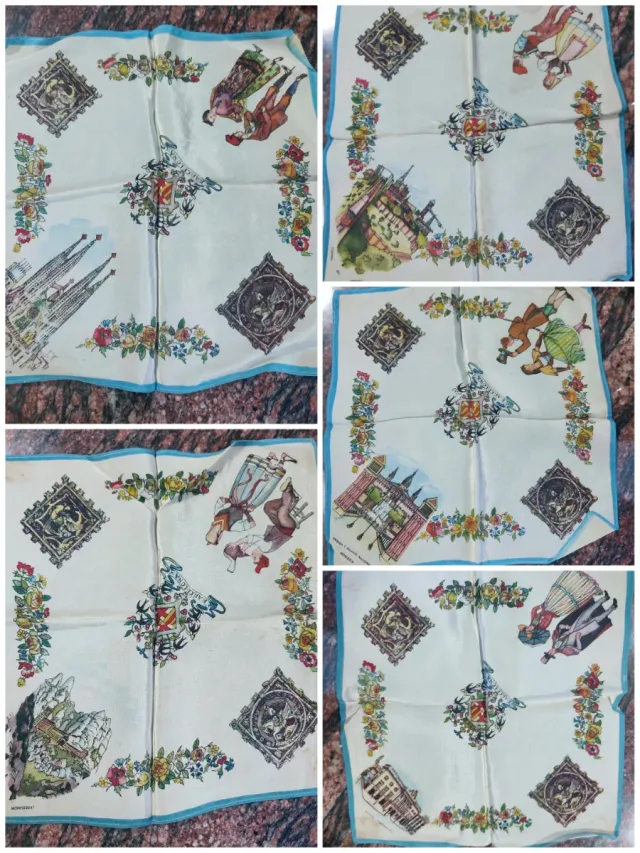 Pañuelos Jareton Serie Barcelona Únicos