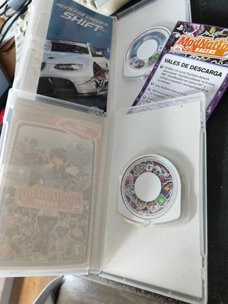 Need for Speed Shift + ModNation Racers per PSP