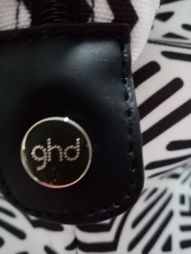 Borsone GHD nero e bianco
