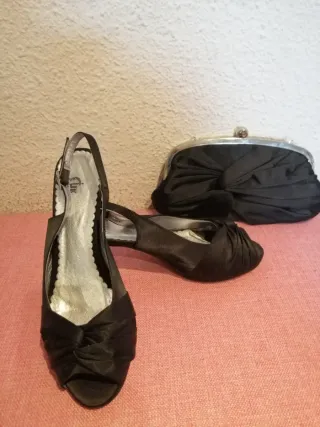 Sandalias de fiesta negras