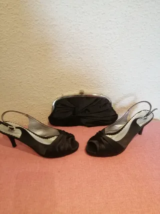 Sandalias de fiesta negras