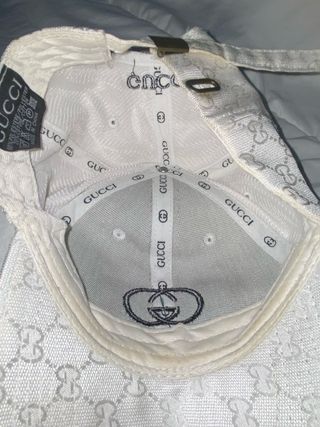 Gorra Gucci Blanca