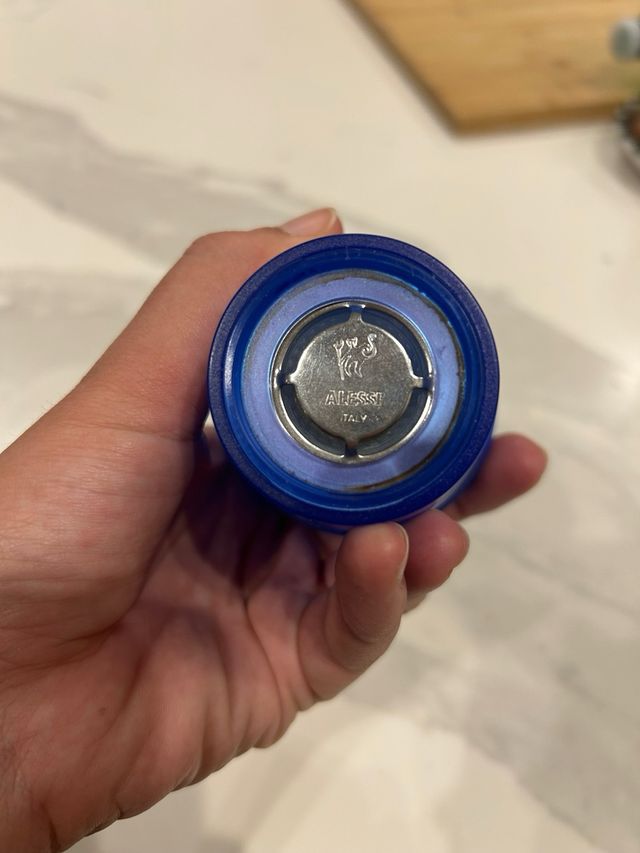 Macina Sale Alessi Blu/Verde Vetro/Plastica