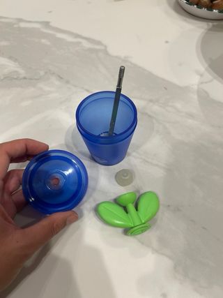 Macina Sale Alessi Blu/Verde Vetro/Plastica