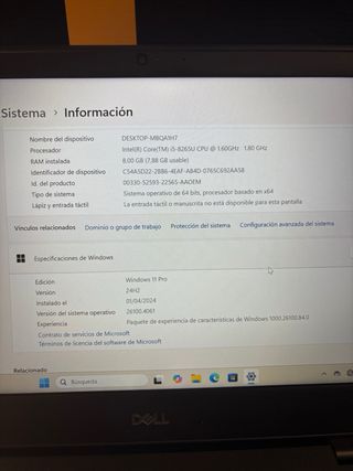 Dell Latitude 3400 i5-8265U 8GB RAM 256GB SSD