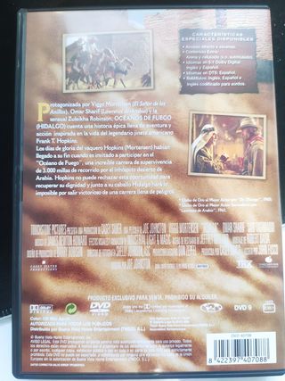 DVD Océanos de Fuego (Hidalgo)
