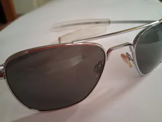Gafas Aviador Randolph Engineering Plata
