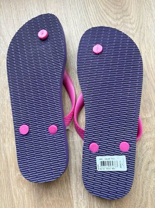 Havaianas Moradas y Rosas Talla 40
