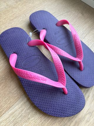 Havaianas Moradas y Rosas Talla 40