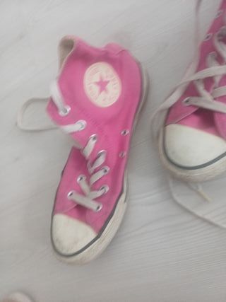 Converse rosas altas