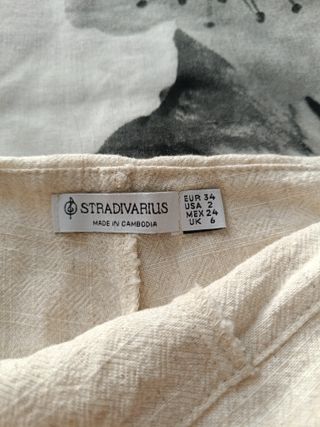 Conjunto falda y pantalón corto y bolso