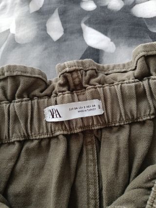 Conjunto falda y pantalón corto y bolso