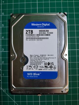 Disco Duro WD Blue 2TB WD20EZBX