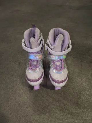 Patines de 4 ruedas con luces