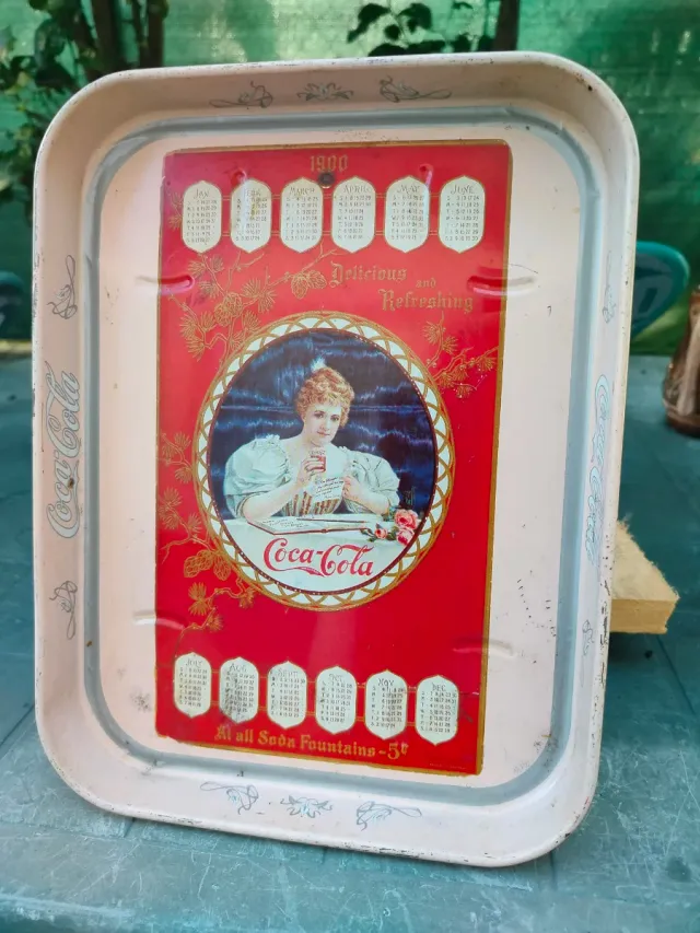 Vassoio Coca-Cola 1900