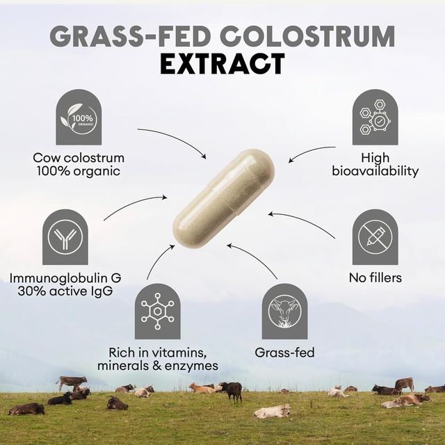 OFERTA Cápsulas de calostro NUEVO SIN USAR