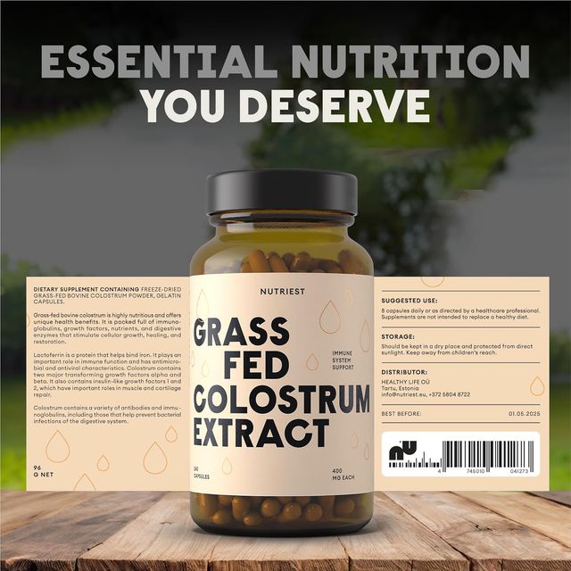 OFERTA Cápsulas de calostro NUEVO SIN USAR