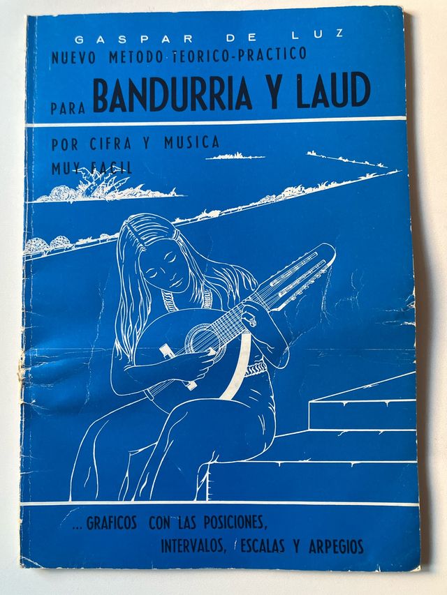 Libro Bandurria y Laúd Gaspar de Luz