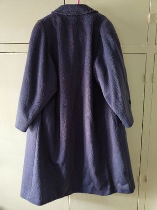 Abrigo vintage 90% Lana-Mohair 10% Merino