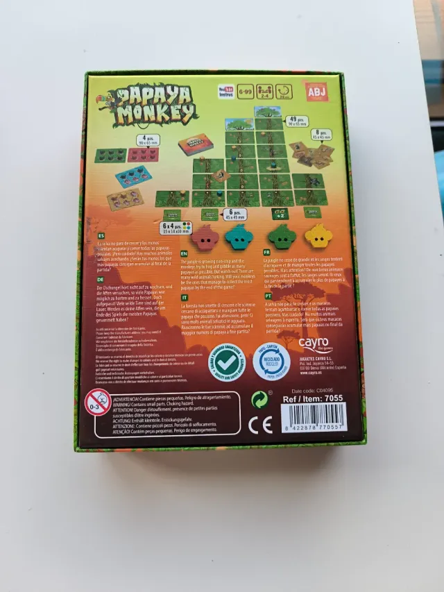 Juego de mesa Papaya Monkey