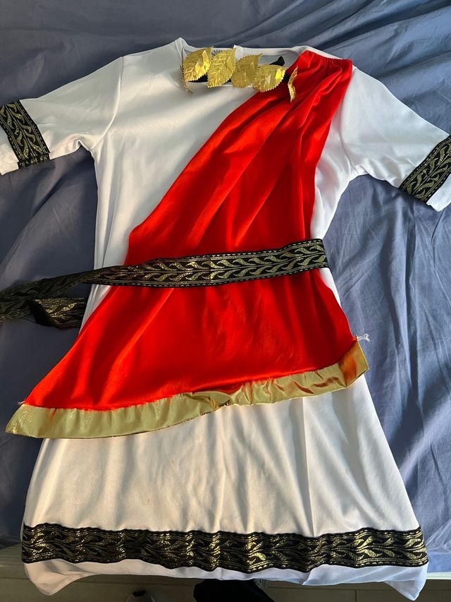 Disfraz Romano Niño Talla 7-8 Años