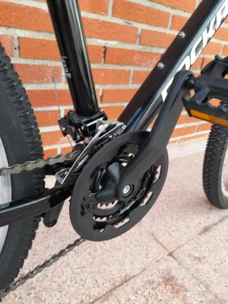 Bicicleta Rockrider Negra, usada un par de veces