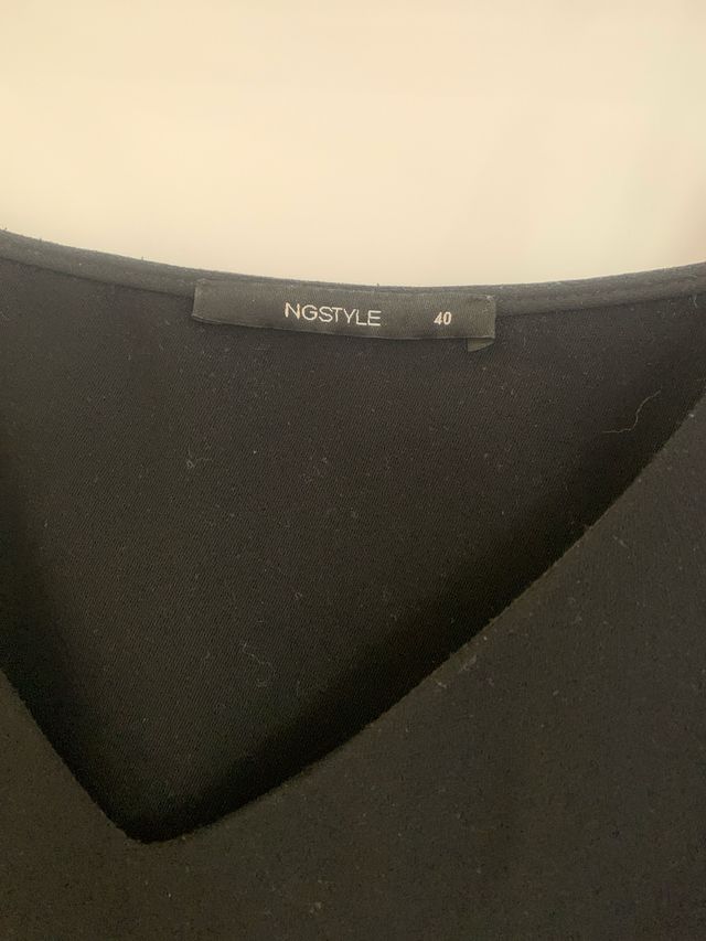 Camiseta negra tirantes