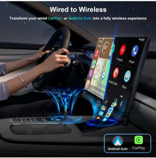 Adaptador PWAYTEK CarPlay Android Auto