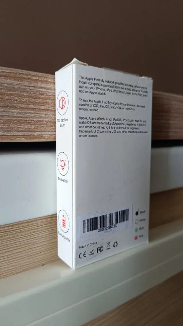 Alarma Personal ICODI AirTag Buscador de Objetos