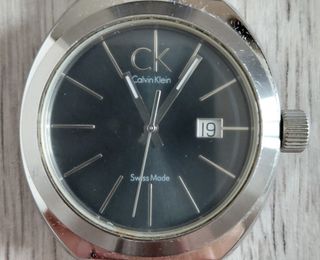 Reloj Calvin Klein Hombre Negro/Plata